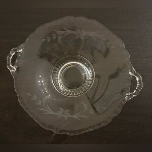 Vintage Imperial Glass Candlewick Serving Bowl